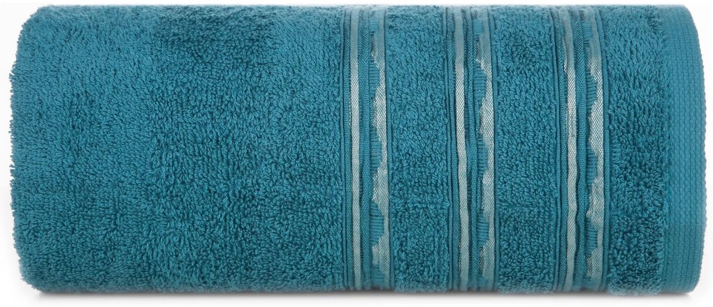 BAVLNENÝ UTERÁK JONAS 50X90 CM TYRKYSOVÁ