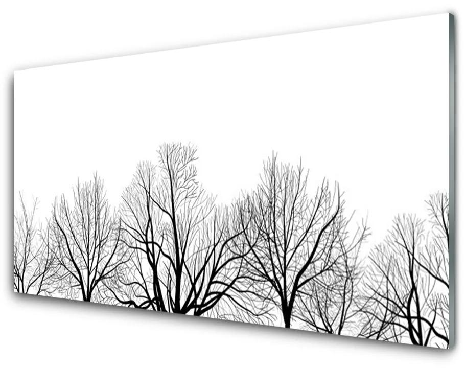 Skleneny obraz Stromy rastlina príroda 120x60cm