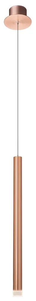 Redo 01-2044 - LED Luster na lanku MADISON LED/4W/230V meď