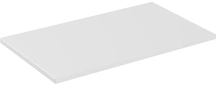 Závěsná umyvadlová skříňka Iconic s deskou a umyvadlem 80 cm růžová/bílá