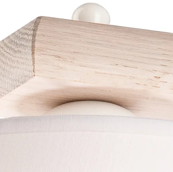 Nástenné svietidlo 1xE27/60W/230V dub