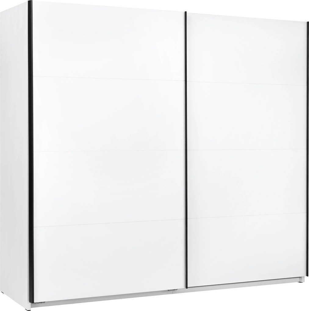 XXXLutz SKRIŇA S POSUVNÝMI DVERAMI, biela, 250/211,5/61,5 cm P & B - Skrine - 000885001205