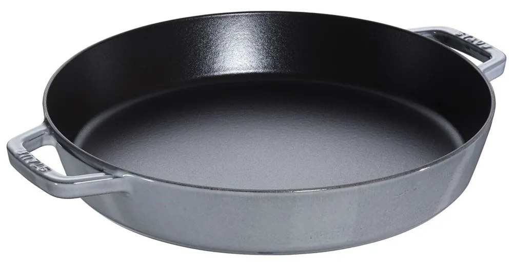 Staub Liatinová panvica PAELLA 34 cm sivá 4,25l