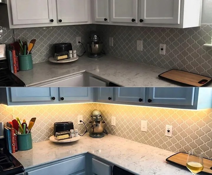 ECOLIGHT LED pásik 24V COB 9W/m 480LED 50m teplá biela WW