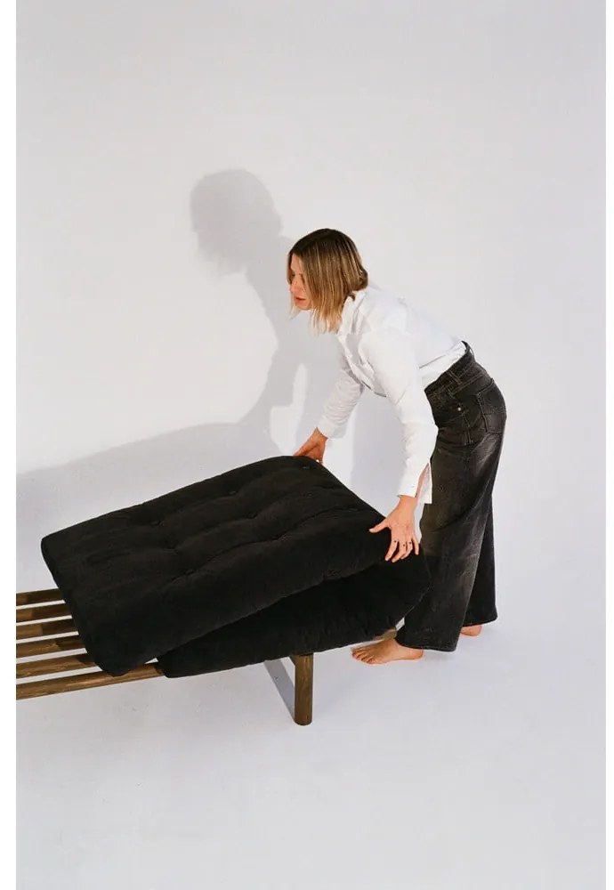 Posteľ v horčicovohnedej farbe Next – Karup Design