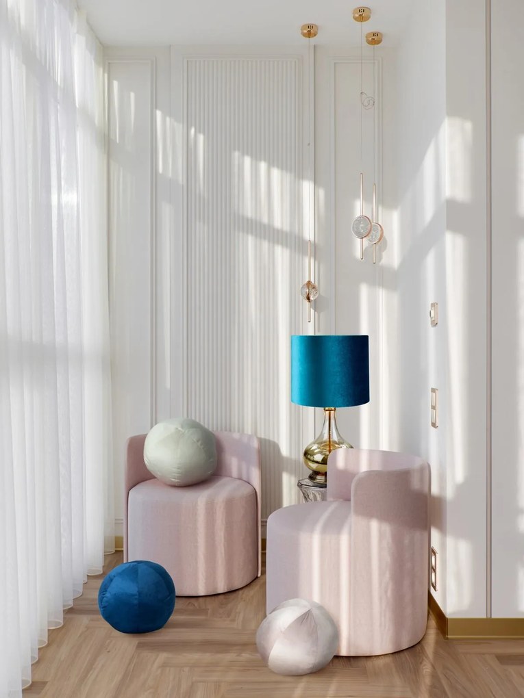 DEKORAČNÝ VANKÚŠ GAJA4 (FI) 24 CM TMAVOMODRÁ