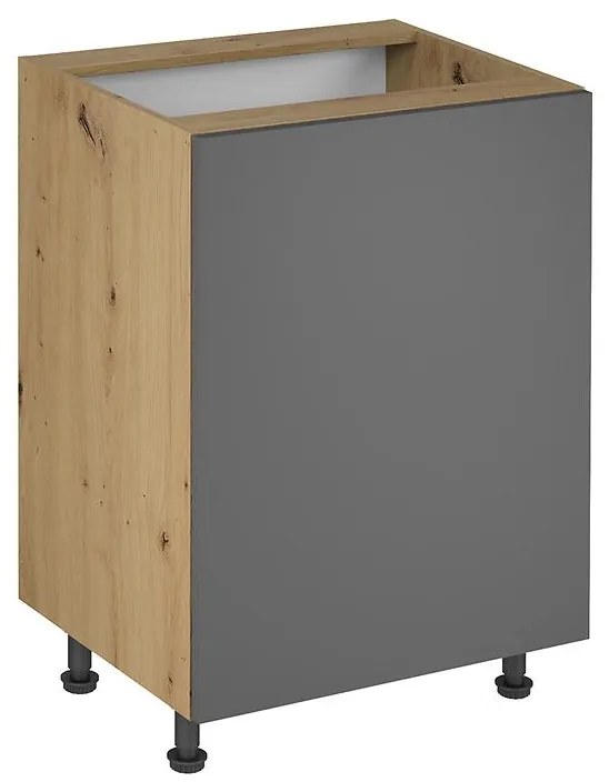 Skrinka do kuchyne Langen d60 grey