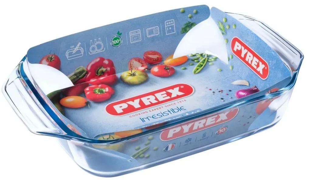 Pyrex Sklenený pekáč 3 l, 35 x 23 x 6,5 cm6,5 cm, 3 l