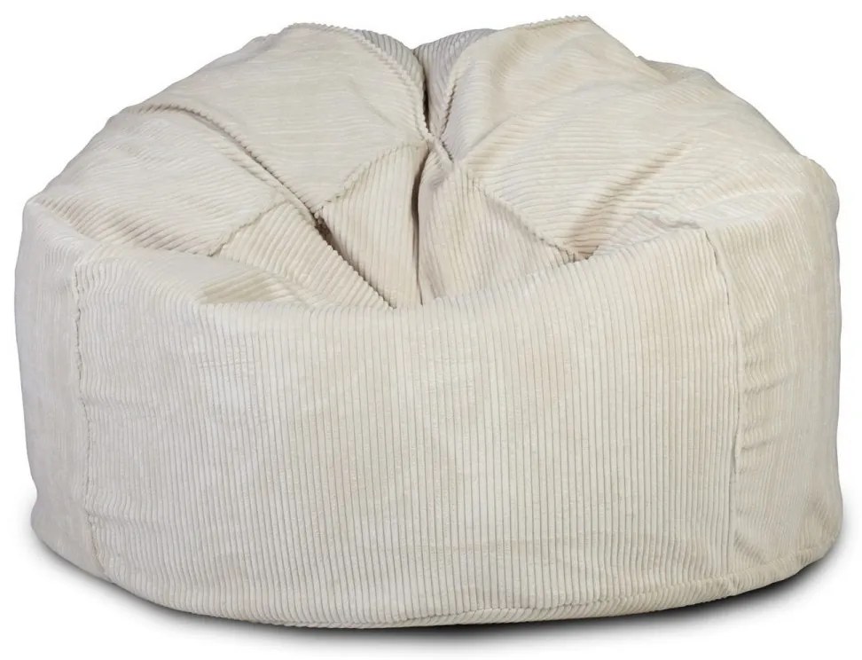Sedací vak z manšestru – pohodlné kreslo na leňošenie a relax Farba: SZ90 - tm. sivá