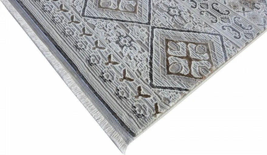 DC Koberec Exclusive 461 tmavá vizion zlatá Rozmer: 120×170 cm