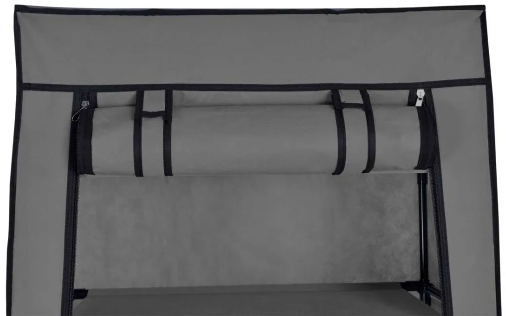 Skrinka na topánky LEA 57 cm antracitová