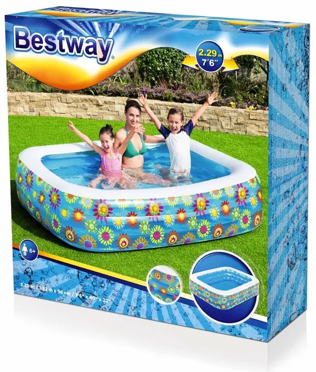 Bazén Family pool 229 x 152 x 56cm Bestway 54120