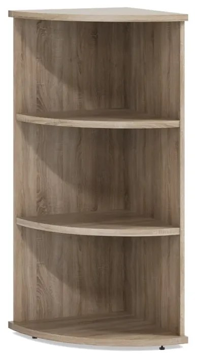 Stredná rohová skriňa Impress 37 x 37 x 119,6 cm, dub sonoma
