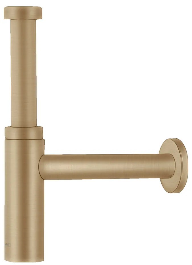 Hansgrohe Flowstar S, dizajnový sifón, kartáčovaný bronz, HAN-52105140