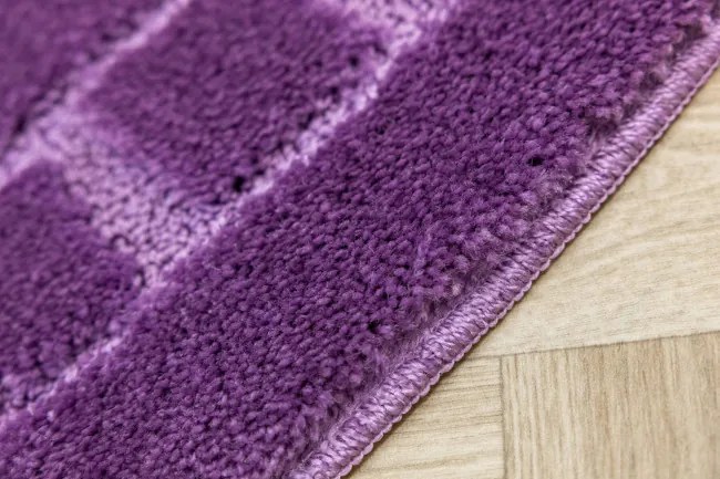 Kúpeľňový koberček Ocean fialový ovál