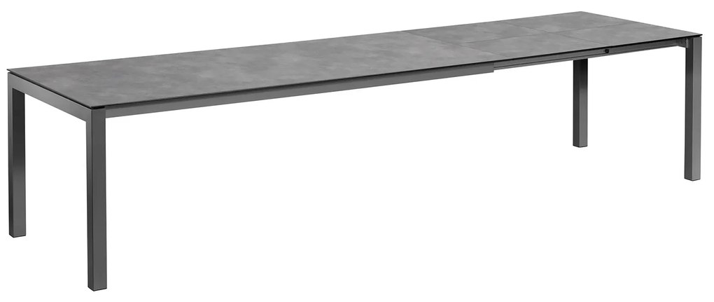 Cubic HPL rozťahovací stôl antracit 210-270-330 cm