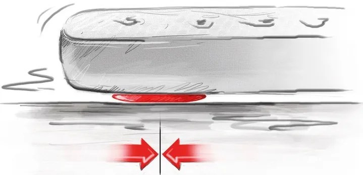 High Peak Nafukovací matrac Cross Beam (Double)  (100236834)