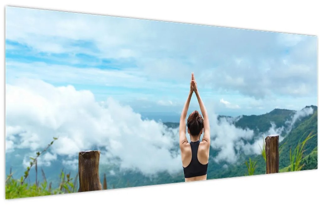 Obraz - Jóga (120x50 cm)