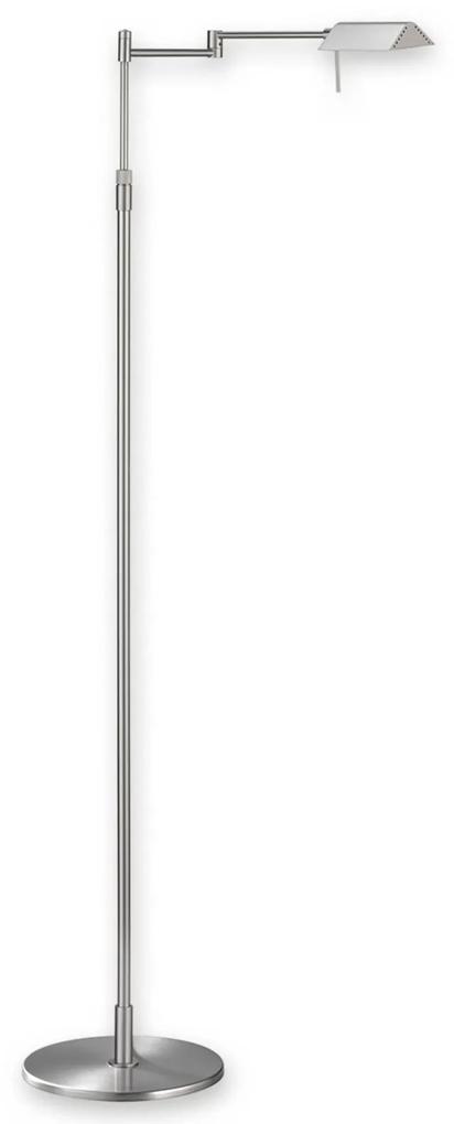 Vyberaná stojaca LED lampa FINN matný nikel