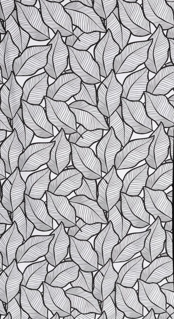 ZÁVES NA PÁSKE ROMI 140X270 CM BIELA