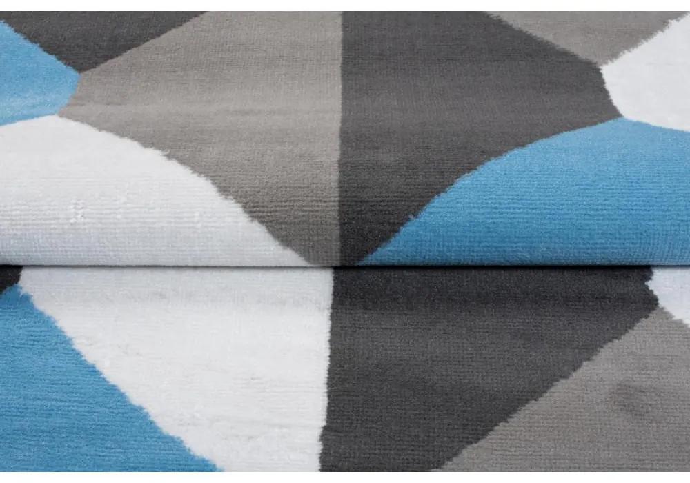 Kusový koberec PP Fino modrý 80x150cm