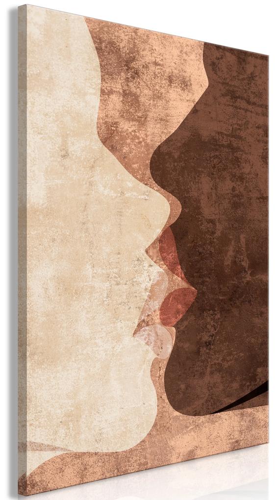 Artgeist Obraz - Unearthly Kiss (1 Part) Vertical Veľkosť: 40x60, Verzia: Na talianskom plátne