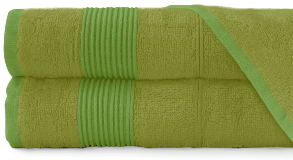 BAMBUSOVÝ UTERÁK BAMBOO 70X140 CM ZELENÁ