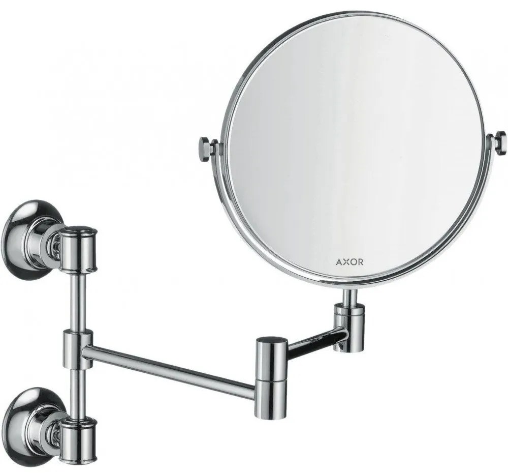 AXOR Montreux kozmetické zväčšovacie zrkadlo (1,7-násobné zväčšenie), chróm, 42090000