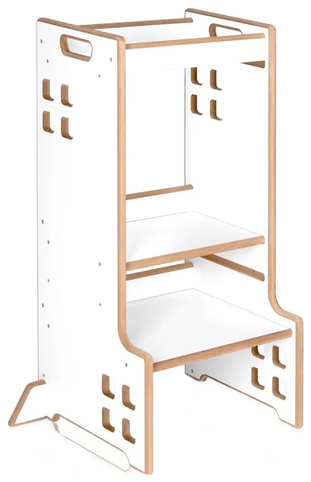 Lionelo - Učiaca veža CASS, biela