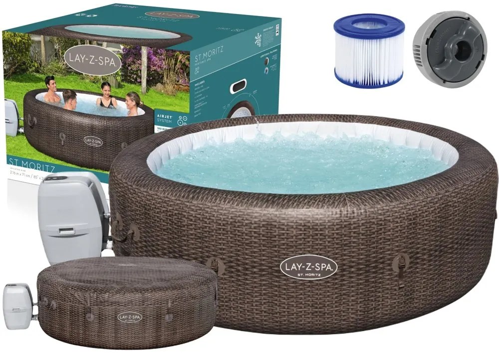 Bestway LAY-Z-Spa St.Moricz 1190l pre 7 osôb - 216 x 71 60023