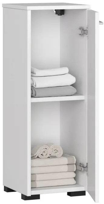 Kúpeľňová skrinka FIN S30 1D biela