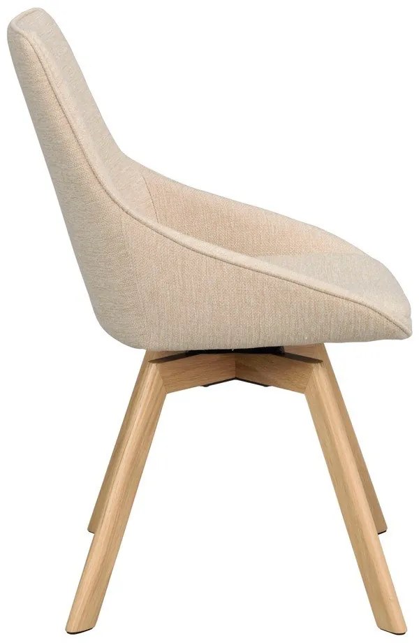 Béžové jedálenské stoličky v súprave 2 ks Alison – Rowico