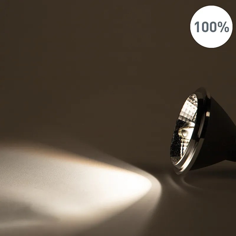 Sada 5 žiaroviek GU10 dim to warm LED AR70 6W 2000K-3000K