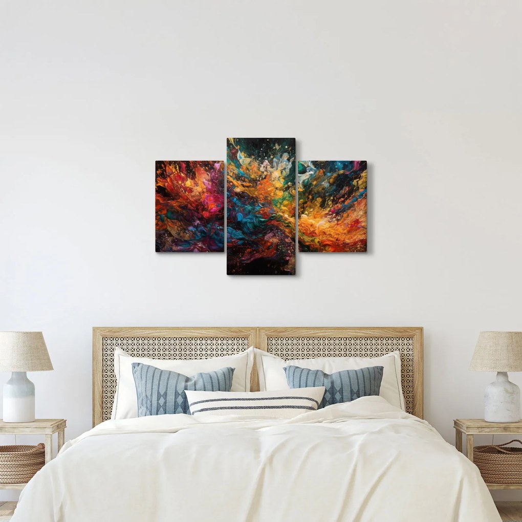 Obraz - Farebná abstrakcia II. (90x60 cm)