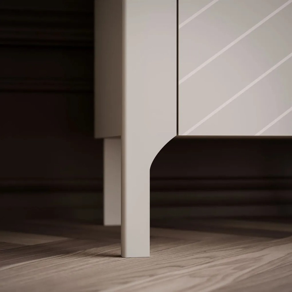 DVOJDVEROVÁ PRESKLENÁ VITRÍNA SALOME KAŠMÍR 103 cm