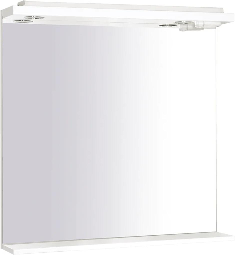 Zrkadlo s osvetlením Multi 60x80 cm biela ZRCK60