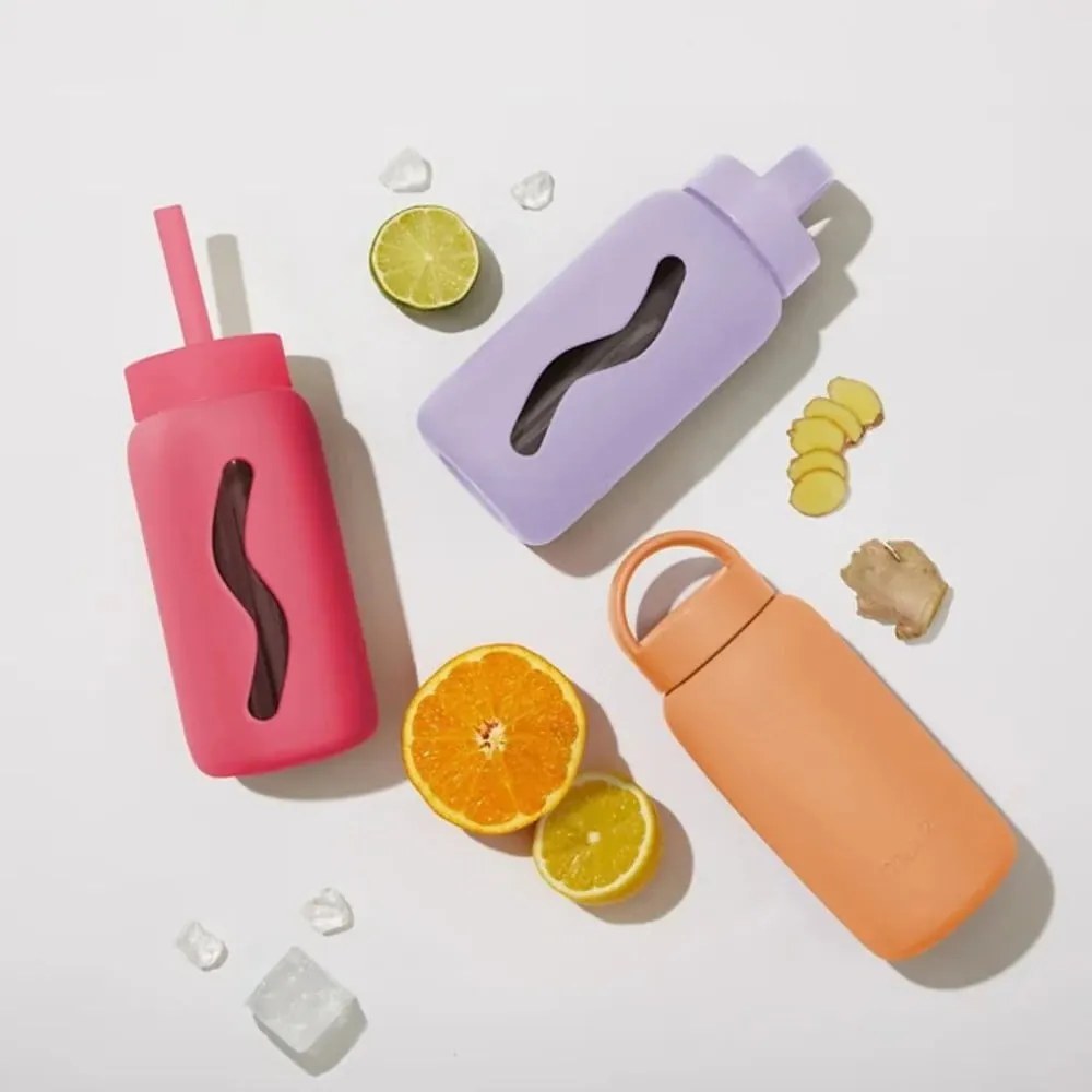 Červená cestovná fľaša 500 ml Watermelon High – Muuki