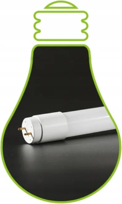 4x LED žiarivka 120cm T8 18W 2880lm G13 6500K - studená biela