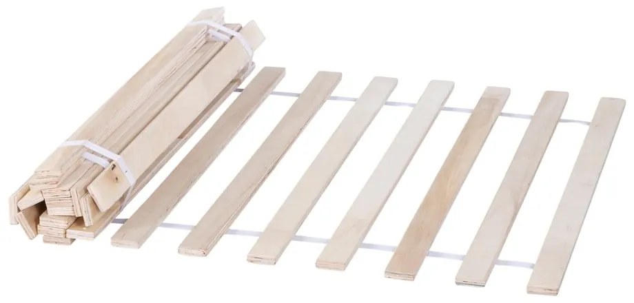 Biela domčeková detská posteľ 90x200 cm Montessori – Roba