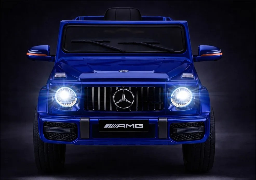 LEAN CARS Elektrické autíčko Mercedes AMG G 63 modré lakované