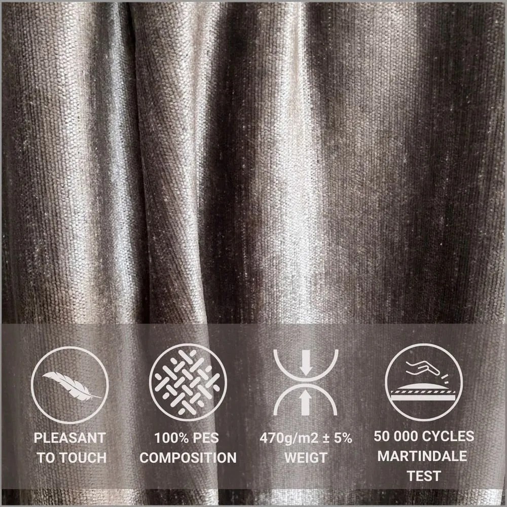 Hnedá čalúnená dvojlôžková posteľ s úložným priestorom s roštom 160x200 cm Aruba L – Maison de Rêve