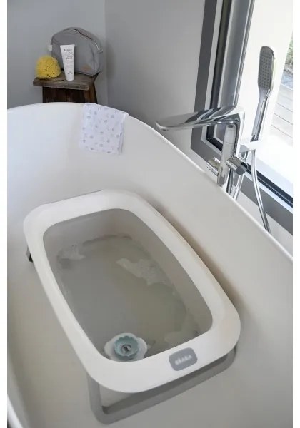 Beaba - Detská skladacia vanička šedá