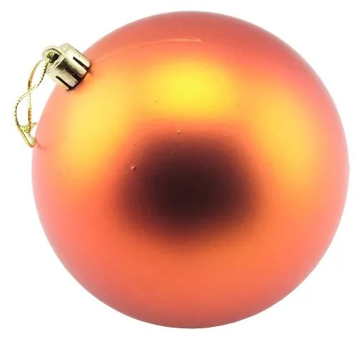 DECOLED Plastová koule, prům. 10 cm, měděná, 6x matná