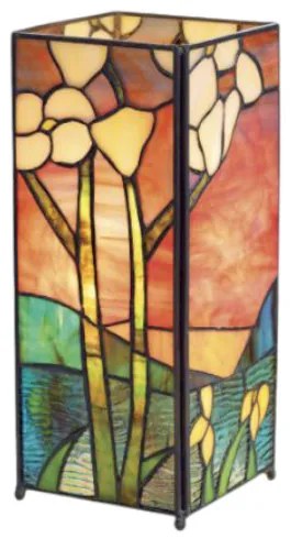 Vitrážová lampa Tiffany 11*27 PRISM SUNSET