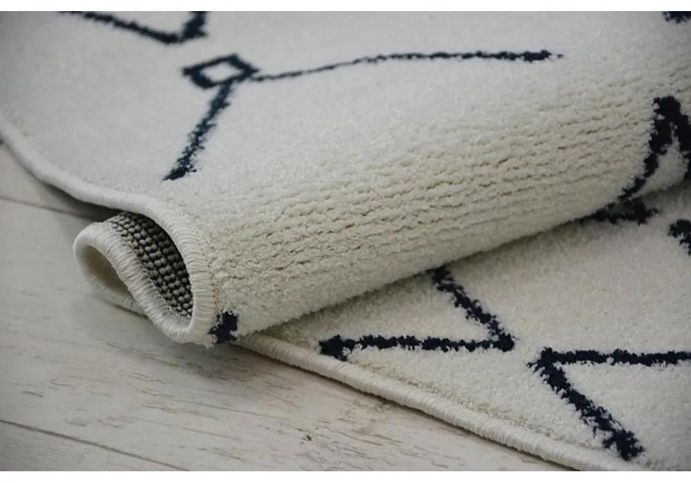 Luxusný kusový koberec Korina smetanovobiely 200x290cm