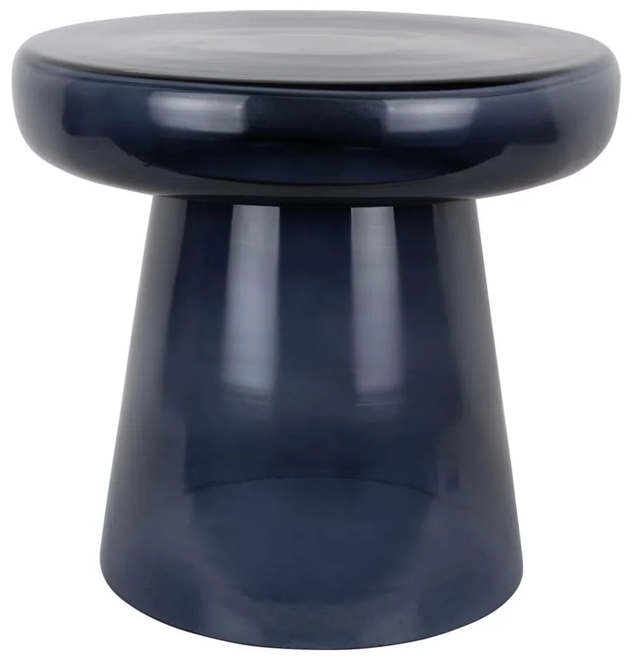 Sklenený okrúhly odkladací stolík ø 41 cm Simpleza – Leitmotiv