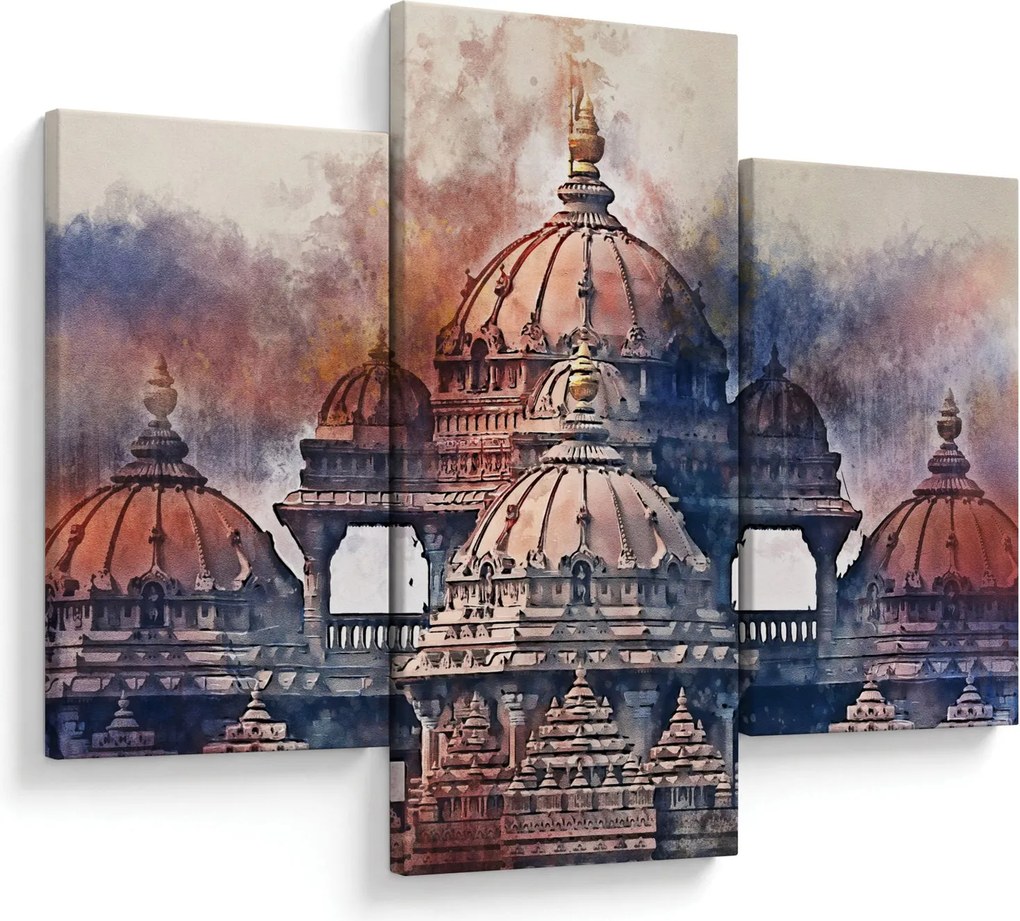 Obraz - Akshardham, Nové Dílií, India (90x60 cm)