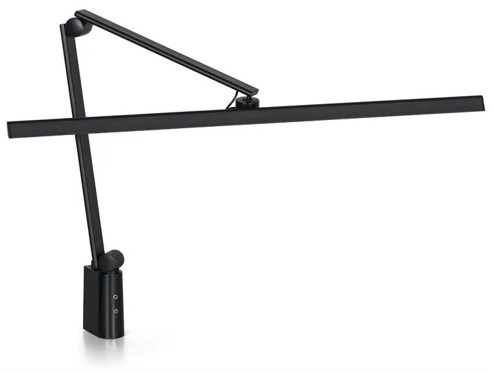 Stolná LED lampa Aspire, čierna
