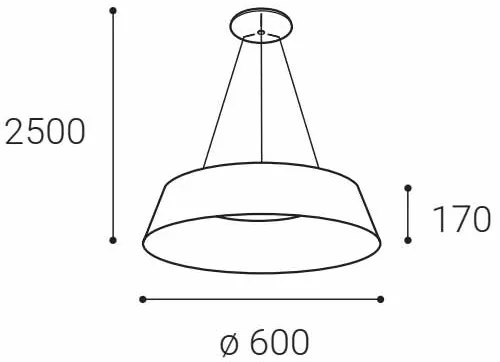 LED2 KATY 60 Z, CF DIM 60W 2CCT 3000K/4000K 3272758D