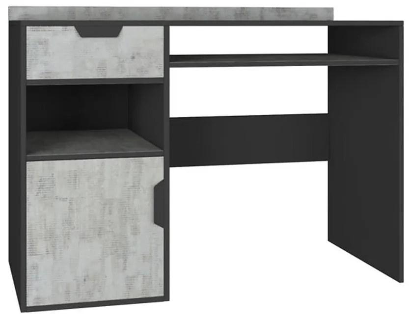 Písací stôl Nano Na9 Enigma/Grafit